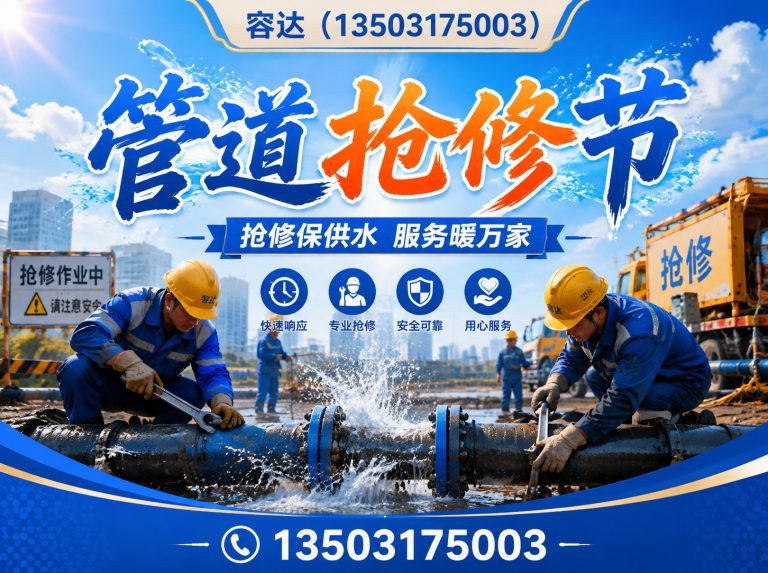 肃宁县管道抢修节展示图